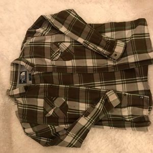 Men’s north face flannel